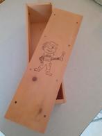 Houten kistje, Jongen., Huis en Inrichting, Woonaccessoires | Kisten, Ophalen of Verzenden, Zo goed als nieuw