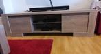 TV meubel, Huis en Inrichting, Kasten |Televisiemeubels, 150 tot 200 cm, Minder dan 100 cm, Modern, licht eiken kleur., Gebruikt