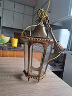 Bronzen/messing lamp, Ophalen of Verzenden