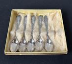 5 Verzilverde Lepeltjes - 100, Antiek en Kunst, Ophalen of Verzenden