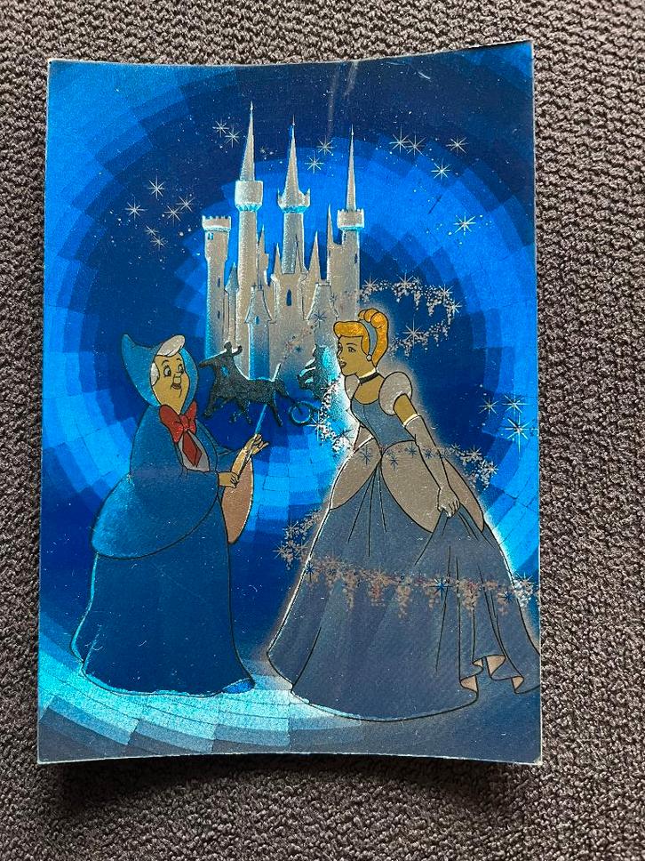 Postkaart Disney couleur magiques Assepoester, Verzamelen, Disney, Verzenden