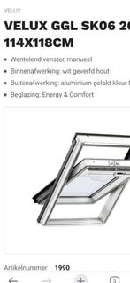 Velux Sk06 114x118 met gootstuk voor pannen en ventilatiekit, Doe-het-zelf en Bouw, Ophalen, Nieuw