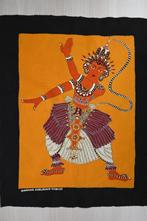 goudgeborduurde Sri Lankaanse batik, Ophalen of Verzenden