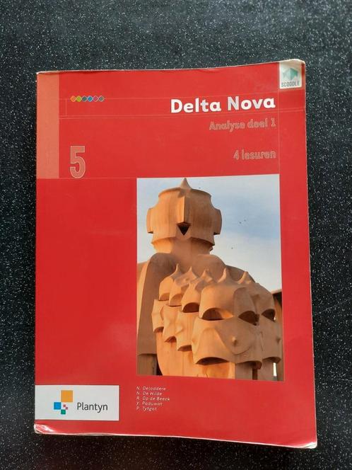 Delta nova 5, wiskunde vijfde jaar, Livres, Livres scolaires, Utilisé, Néerlandais, Secondaire, Enlèvement ou Envoi