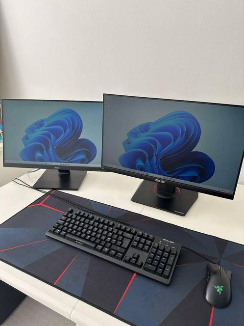 Gaming computer, Computers en Software, Desktop Pc's, Zo goed als nieuw, 3 tot 4 Ghz, HDD, SSD, 16 GB, Met videokaart, Met monitor