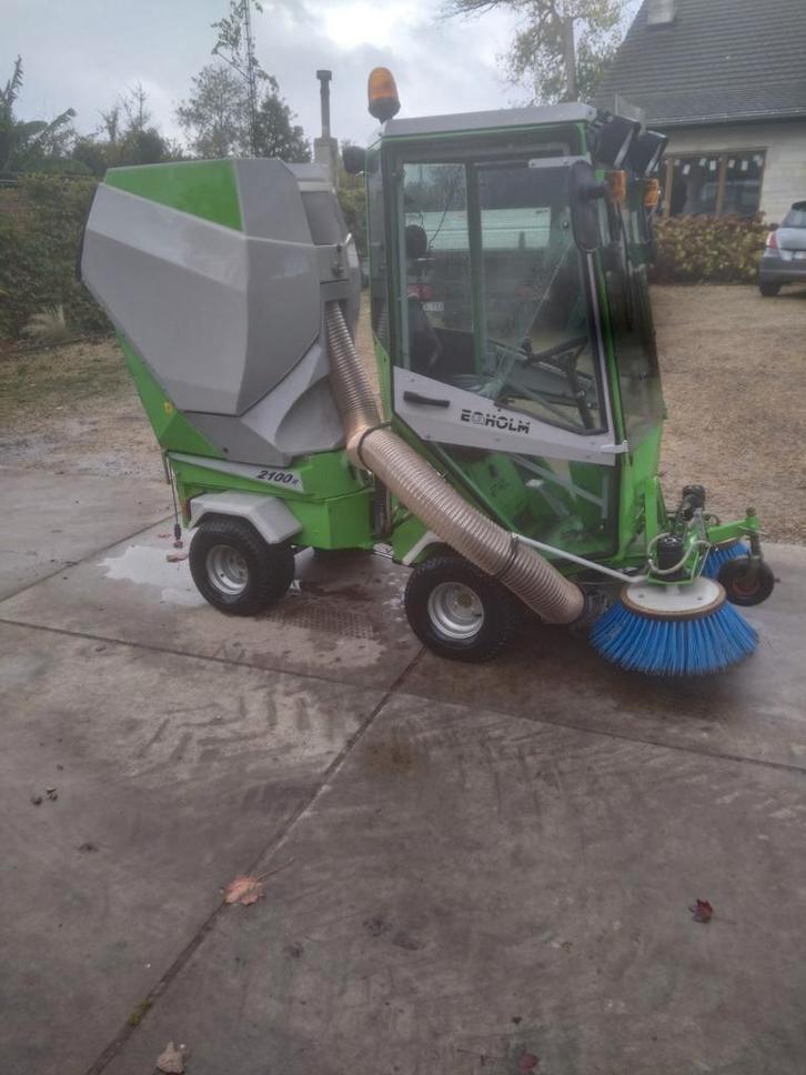 egholm 2100, Tuin en Terras, Zitmaaiers, Gebruikt, Opvangbak, Ophalen