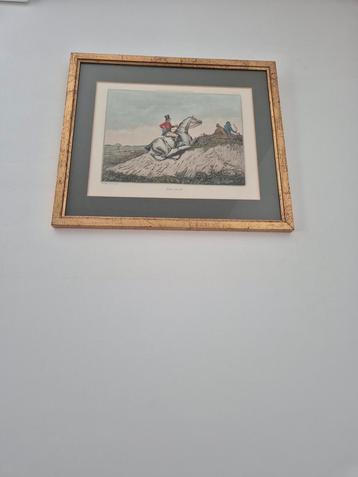 Gravures ( jachttafereel ) beschikbaar voor biedingen