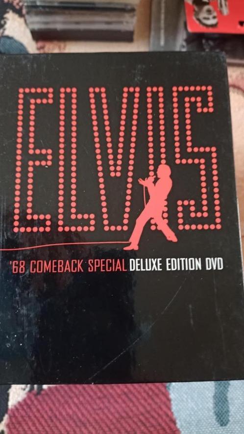Elvis 3 dvdbox, '68 comeback special, de luxe edition., Cd's en Dvd's, Dvd's | Muziek en Concerten, Zo goed als nieuw, Muziek en Concerten