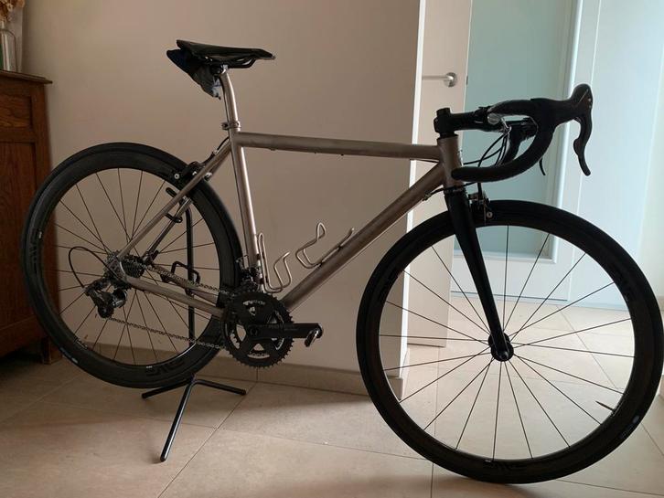 Firefly Titanium koersfiets maat 52, Fietsen en Brommers, Fietsen | Heren | Sportfietsen en Toerfietsen, Gebruikt, Overige merken