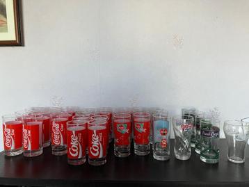 glazen (cola, fanta, pepsi, 7up, champagne, bier,..., Ophalen of Verzenden, Nieuw