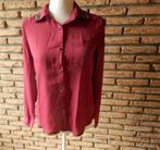 (43)- -chemisier femme t.36 bordeaux - miliana -, Vêtements | Femmes, Blouses & Tuniques, Rouge, Enlèvement ou Envoi, Taille 36 (S)