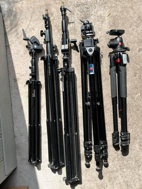 Diverse professionele statieven, Audio, Tv en Foto, Fotografie | Statieven en Balhoofden, Gebruikt, Driepoot, Ophalen