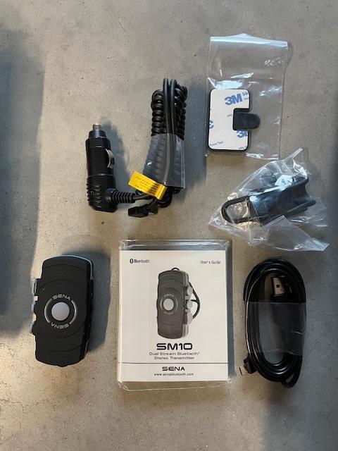 SM10 Dual stream Bluetooth Stereo transmitter, Motos, Accessoires | Autre, Neuf, Enlèvement ou Envoi