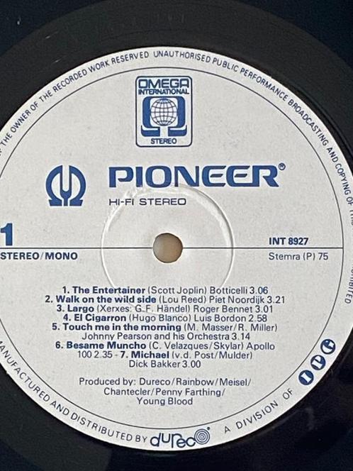 lp PIONEER HI-FI SUPER STEREO uit 1975, Audio, Tv en Foto, Stereoketens, Gebruikt, Pioneer, Ophalen