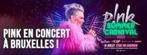Pink à Bruxelles le 14/07/23, Tickets en Kaartjes, Concerten | Overige, Juli, Drie personen of meer