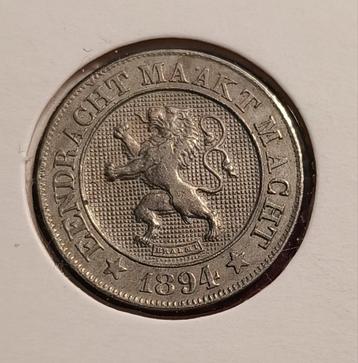 10 centiem 1894 Vlaams Leopold II beschikbaar voor biedingen