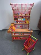 Winkeltje met veel toebehoren, Kinderen en Baby's, Speelgoed | Houten speelgoed, Ophalen, Gebruikt, Overige typen