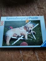 Ravensburger puzzel hond 500 stuks, Hobby en Vrije tijd, Denksport en Puzzels, Gebruikt, Ophalen of Verzenden