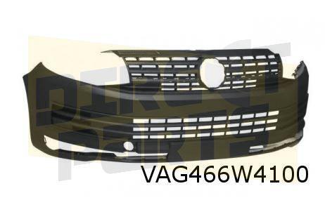 Volkswagen T6 (7/15-11/19) voorbumper (9B9 satijnzwart) Orig, Auto-onderdelen, Carrosserie, Bumper, Volkswagen, Voor, Nieuw, Verzenden