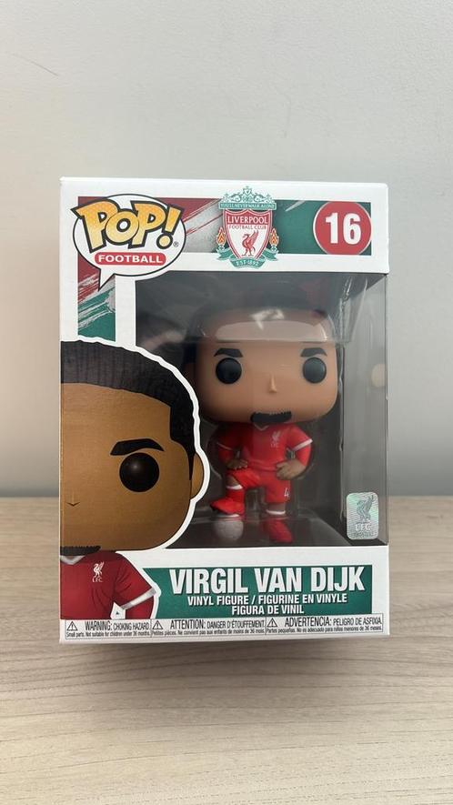 Funko Pop! Football: Liverpool - Virgil Van Dijk #16, Collections, Jouets miniatures, Enlèvement ou Envoi