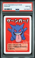 Gengar PSA 10 - Japanese Old Maid 2019, Hobby en Vrije tijd, Verzamelkaartspellen | Pokémon, Ophalen of Verzenden, Zo goed als nieuw