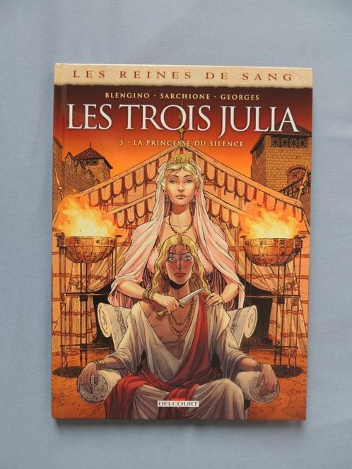 Les trois Julia 3 Les reines de sang EO, Livres, BD, Comme neuf, Une BD, Enlèvement ou Envoi