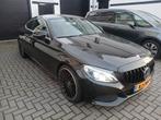 Mercedes C klasse 180 coupe aut, Auto's, Mercedes-Benz, Automaat, Zwart, Zwart, Leder