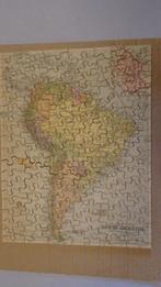 Puzzle en bois - South America - Vintage !, Livre ou Jeu, Autres personnages, Utilisé, Enlèvement ou Envoi