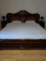 Chambre à coucher complète, Enlèvement, Comme neuf, Deux personnes, Sculpter baroque