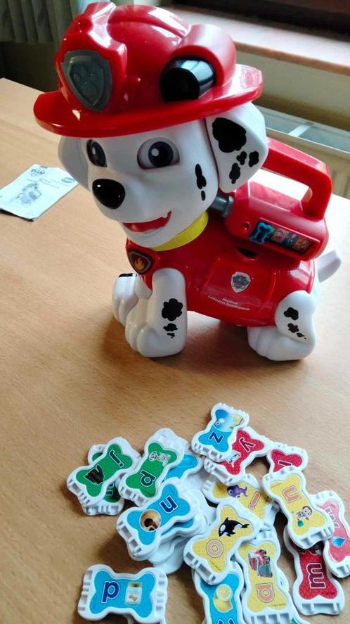 Paw Patrol Marshall Letterpret Vtech speelgoed nieuwstaat, Kinderen en Baby's, Speelgoed | Vtech, Zo goed als nieuw, 4 tot 6 jaar
