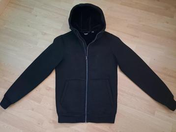 Merk Pull & Bear: zwarte jas mt 176 (zie foto's), Garçon, Comme neuf, Enlèvement, Pull & Bear