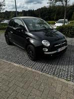 FIAT 500 Cabrio, Auto's, Voorwielaandrijving, Cabriolet, Zwart, Leder