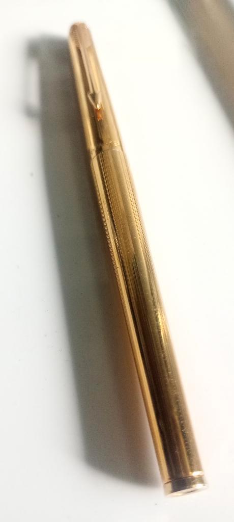 Vergulde Parker, Verzamelen, Pennenverzamelingen, Vulpen, Parker, Ophalen of Verzenden