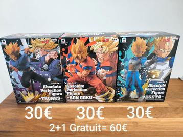 Dragon ball figurine absolute perfection Goku Vegeta Trunks, Enlèvement, Neuf