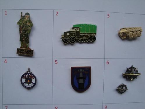 Pins Militaria, Collections, Broches, Pins & Badges, Comme neuf, Insigne ou Pin's, Transport, Enlèvement ou Envoi