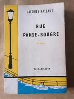 Jacques FAIZANT - Rue panse bougre roman, Enlèvement ou Envoi, Utilisé
