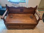 Eikenhouten kistbank, Huis en Inrichting, Ophalen, Eikenhout