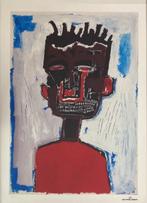 J-M Basquiat: lithografie 50 bij 70. Ingelijst verkocht, Antiek en Kunst, Kunst | Litho's en Zeefdrukken, Ophalen of Verzenden