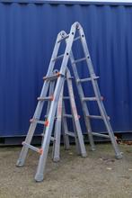 Telescopische multifunctionele vouwladders /plooiladders, Doe-het-zelf en Bouw, Ladders en Trappen, Ophalen of Verzenden, Ladder