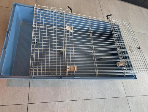 Konijnenhok binnen, Dieren en Toebehoren, Knaagdieren en Konijnen | Hokken en Kooien, Zo goed als nieuw, Kooi, Minder dan 60 cm