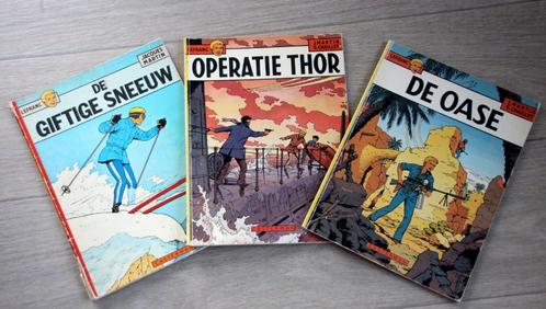 3 strips Lefranc - J Martin G Chaillet Casterman Softcover, Boeken, Stripverhalen, Gelezen, Ophalen of Verzenden