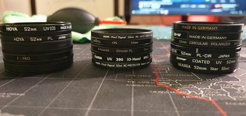 Diverse high end filters voor beginnende fotografen, Audio, Tv en Foto, Foto | Filters, Zo goed als nieuw, Overige typen, 50 tot 60 mm