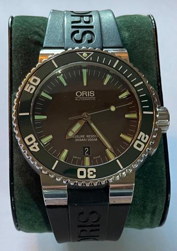 Oris Aquis dateert. beschikbaar voor biedingen