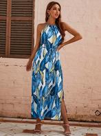 Jurk maat L, Kleding | Dames, Jurken, Ophalen of Verzenden, Nieuw, Maat 42/44 (L), Blauw
