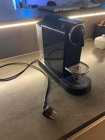 Nespresso Citiz zwart, Electroménager, Enlèvement, Cafetière, Dosettes et capsules de café, Réservoir d'eau amovible
