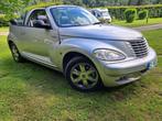 Chrysler PT Cruiser cabr - 95000 km - blanco gekeurd verkoop, Auto's, Chrysler, Voorwielaandrijving, Zwart, Cabriolet, Lederen bekleding