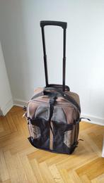 Valise à roulette souple 57x40x20 cm, Bijoux, Sacs & Beauté, Valises, 35 à 45 cm, Poignée extensible, Enlèvement, Utilisé