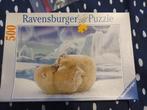 Ravensburger puzzel ijsbeer 500 stukjes, Hobby en Vrije tijd, Denksport en Puzzels, Ophalen of Verzenden, 500 t/m 1500 stukjes