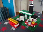 LEGO Vintage 347-1 brandweergarage, ambulance, vrachtwagen, Kinderen en Baby's, Speelgoed | Duplo en Lego, Ophalen of Verzenden
