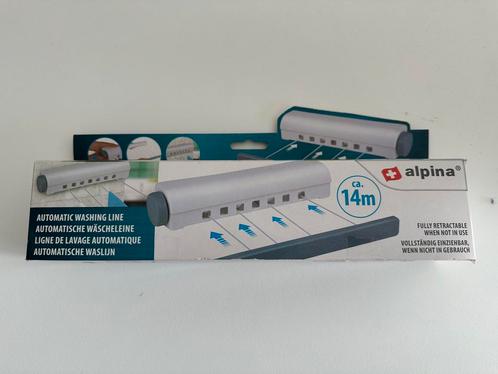 Intrekbare waslijn 14 meter, Tuin en Terras, Droogmolens en Wasrekken, Nieuw, Overige typen, Ophalen
